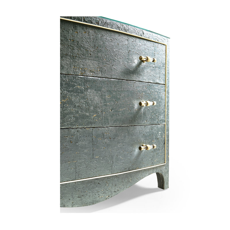 Water Solid Wood Accent Chest