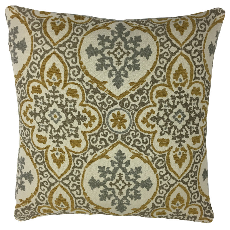 Housse et insert de coussin carré , 22 po x 22 po, Beige