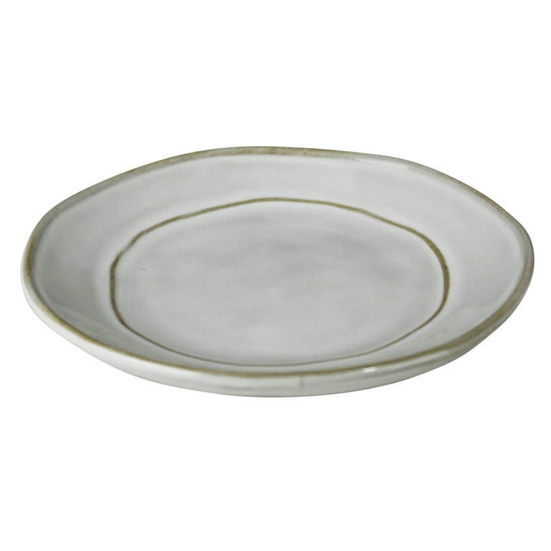 Porte-savon rond en céramique