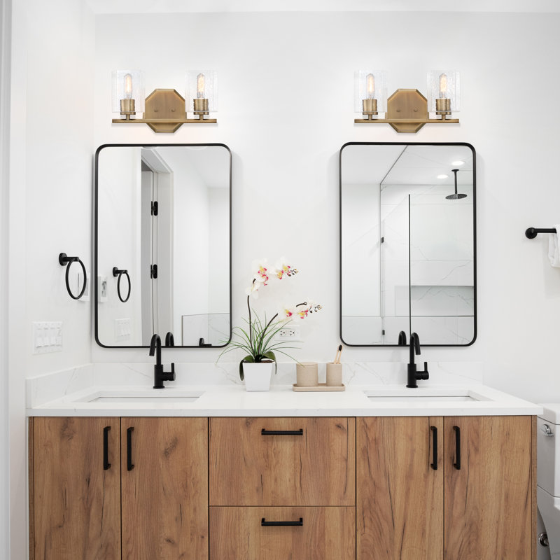 Aloisio - Dimmable Vanity Light, Old Satin Brass, 2