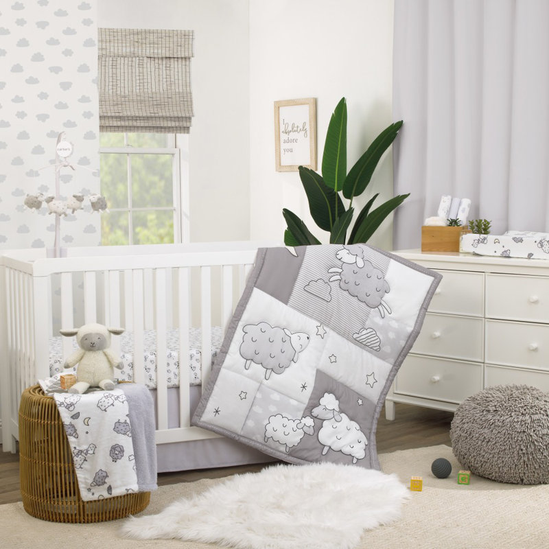 Animals 100 - Piece Standard Crib Fitted Sheet