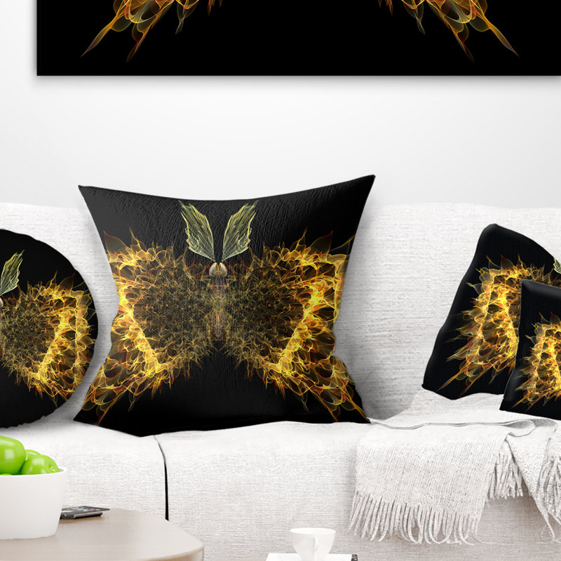 Coussin Golden, 16 po x 1 po, Coussin décoratif
