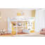 Lit mezzanine double avec bureau et tablettes-2062111712