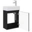 Single Bathroom Vanity with Ceramic Basin-205916189