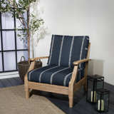 Outdoor 5'' Replacement Cushion Set Seat / Back Cushion