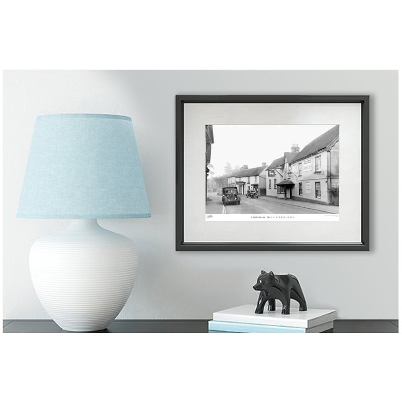Chobham, High Street C1955 by Francis Frith - Single Picture Frame Print, 28cm H x 36cm W x 2.3cm D
