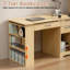 Bureau à dessin de 47,2 po, poste de travail et table à dessin avec planche à dessin inclinable, table à dessin avec plateau coulissant et tiroirs pour le bureau personnel, la chambre à coucher et le studio d'artiste