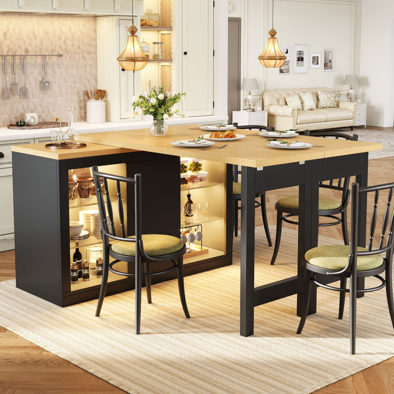 Kitchen Island, Black