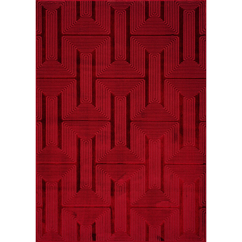Demica Abstract Indoor / Outdoor Area Rug, Rectangle 200 x 290 cm