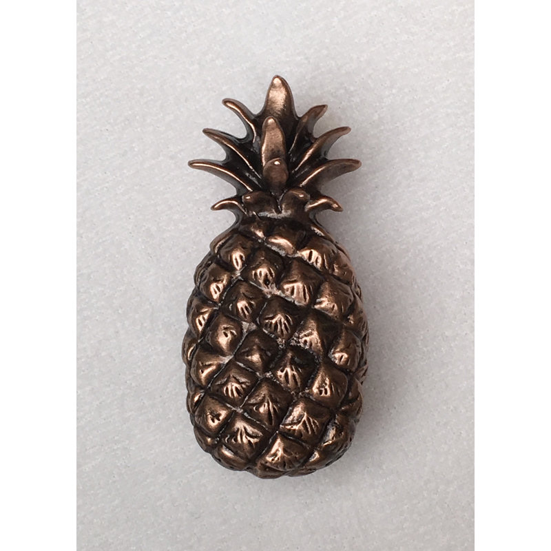 Tropical Pineapple Knob 2 3/8" Novelty Knob, Bronze