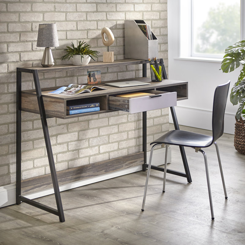 Francesca Metal Base Writing Desk