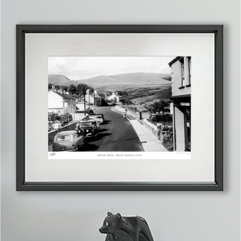 Rhyd-Ddu, Main Road C1955 by Francis Frith - Single Picture Frame Print, 60cm H x 80cm W x 2.3cm D