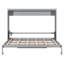 Grand lit escamotable mural et USB-1133398250