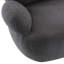 Fauteuil demi-tonneau pivotant l 32,3 po Danyar-86785121