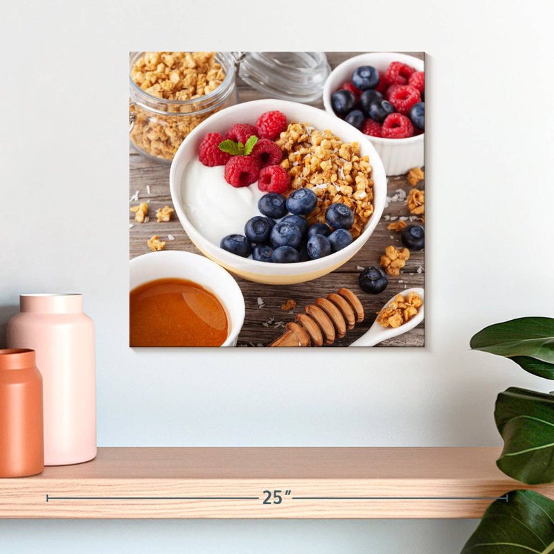 Petit-déjeuner sain Granola Yarlin, H 16 po x l 16 po