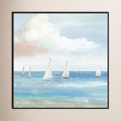 Ibis "Beach Sail Bliss" Print by Nan
