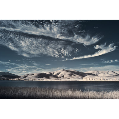 Otay Lakes in Infrared 1 Piece Wrapped Canvas Wall Art