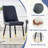 48" Modern Round Dining Table For 4-6 With Tempered Glass Tabletop-1892541048-1892541053
