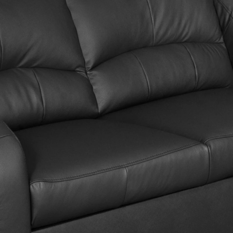 Fridulf Corner Sofa Bed, Black, Right Hand Facing