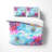Ensemble de housse de couette et insert 5 pièces en microfibre multicolore-1094103346