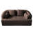 2-in-1 Foldable Sofa Bed with Textured Chenille Fabric