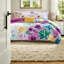 Ensembles de literie antimicrobiens en polyester, confort floral pour une maison moderne