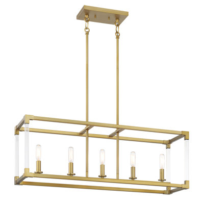Swindon 5 - Light Kitchen Island Square / Rectangle Pendant