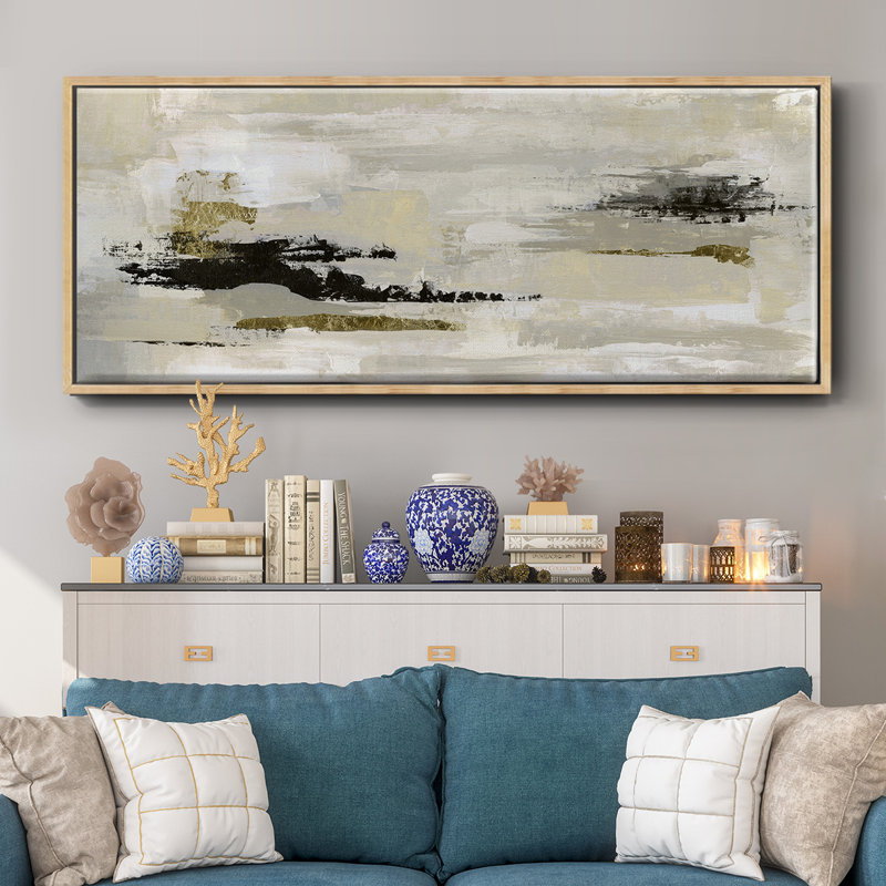 Summer Saffron- Framed Canvas