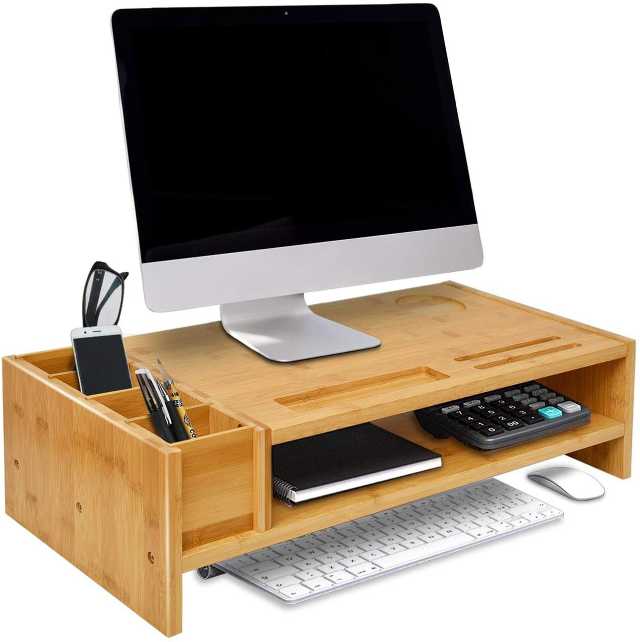 Inbox Zero Monitor Stand Wayfair