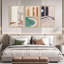 Arts-Construction - Art mural encadré en aluminium - Ensemble de 3 reproductions d'art encadrées sur toile-1600553838-1600553833