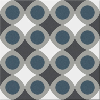 Élévateur 8 po Monbleu Carrelage de sol et de mur en porcelaine mat à motif