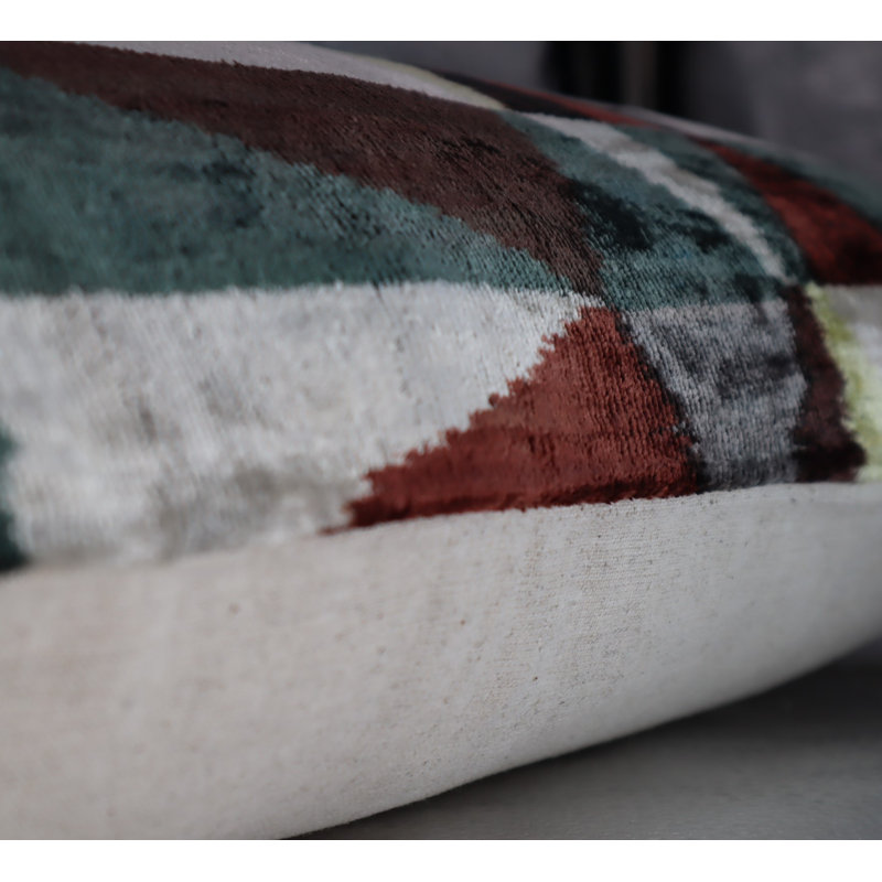 Velvet Lumbar Pillow Cover & Insert