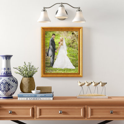 Aramantha Wood Beaded Picture Frame
