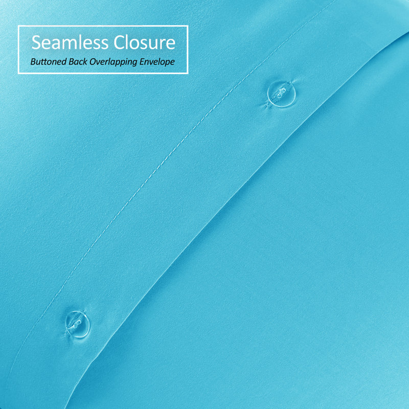Polyester Bedding, 18" x 18", Beach Blue