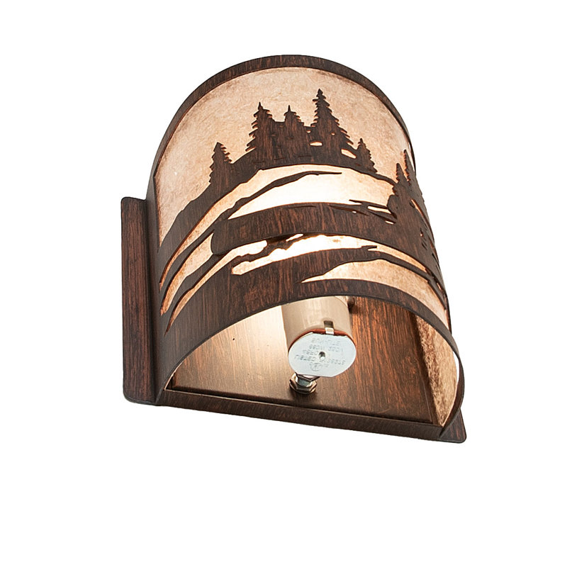 1 - Light Flush Mounted Sconce