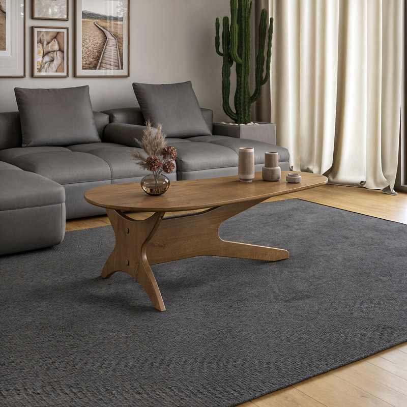 Table basse Mid Century, Moka