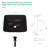 Bathroom Artistic Tempered Glass Vessel Bathroom Sink With Faucet And Pop-Up Drain