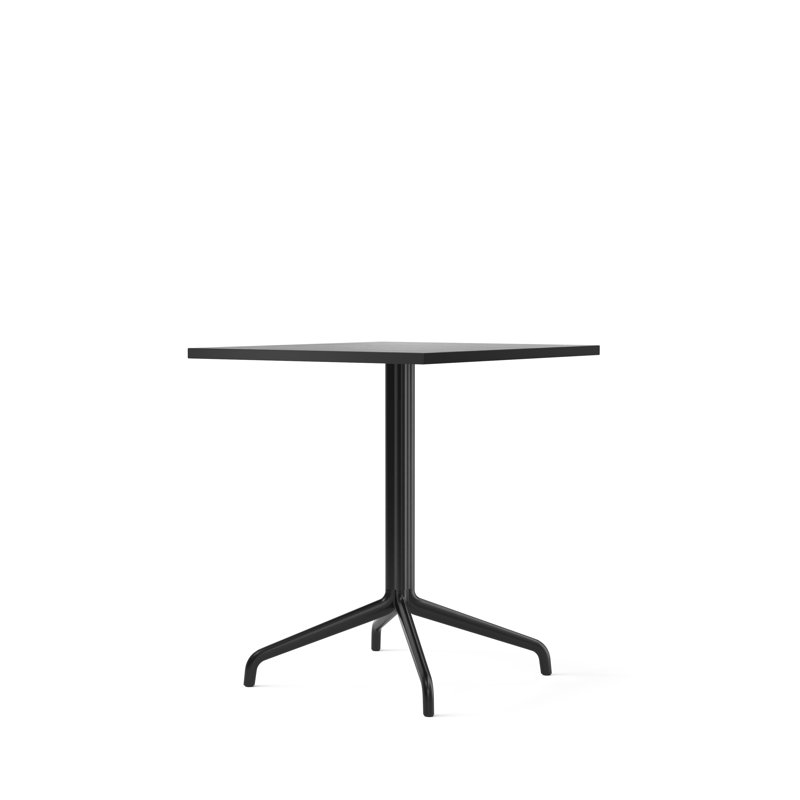 Harbour Dining Table, Standard Height, Black Stained Oak Veneer