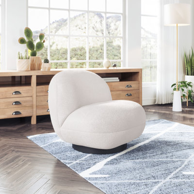 Upholstered Slipper Chair