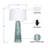 Emerald Rain - 32" Abstract Green Toned Table Lamp - Set of 2 - Green Finish