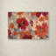 «Magenta and Coral Floral», reproduction sur toile-32714260