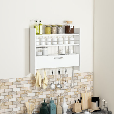Wall Mounted Required Spice Rack