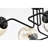 Dimitra Glass LED Semi Flush Mount