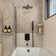 10inch 3 Function Wall Mount Complete Rainfall Shower System with Rough in-Valve