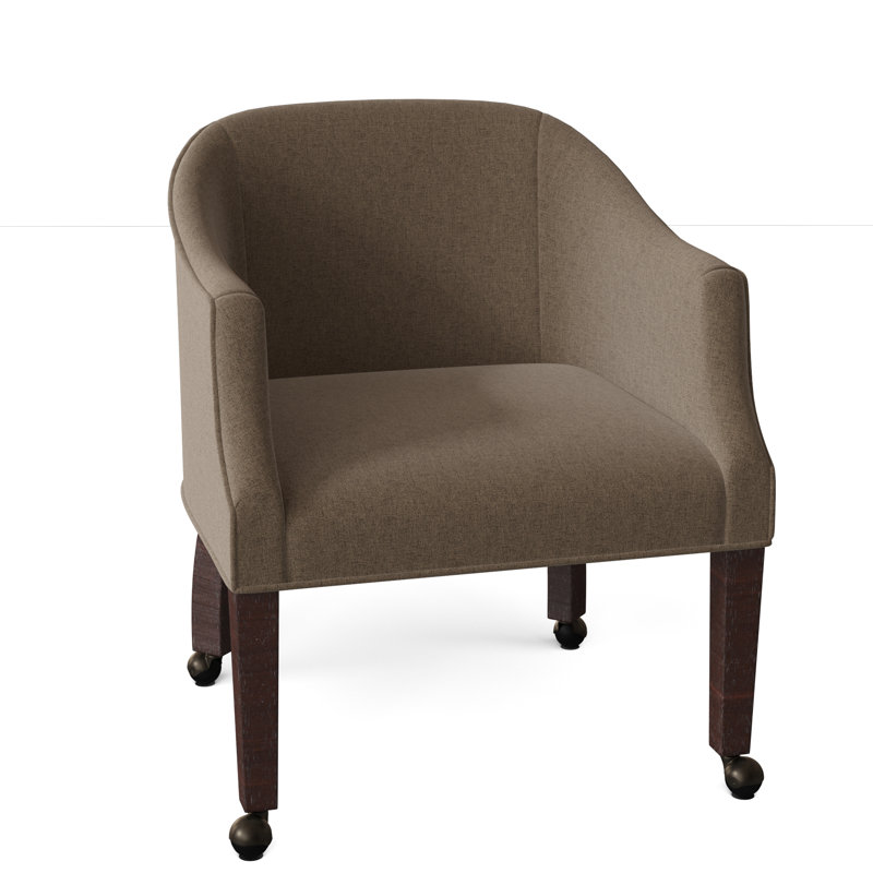Aiden Barrel Chair, Bark (8789 06), Espresso