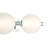 Palmas 4 Light Vanity In Nickel