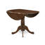 Ensemble de meubles de salle à manger 5 pièces comprenant une table de cuisine ronde avec Dropleaf et 4 chaises Parson, 42 x 42 pouces, noyer antique-1481428194-1544004266-1481399008