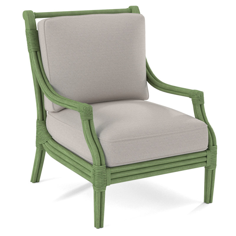 Fauteuil l 32 po Inveron, Céleri, Performance texturée blanche; 0865-91
