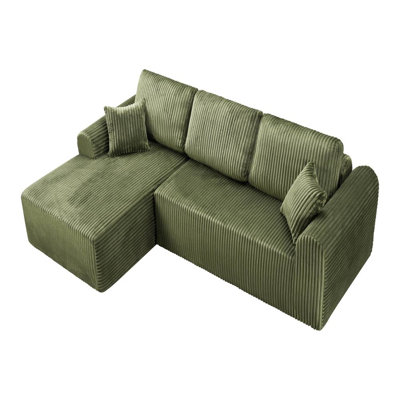 Modular Sectional Sofa (Green)