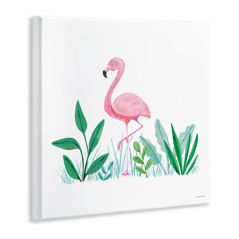 «Summer Flamingo & Fronds» par Susan Ball